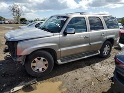 Cadillac salvage cars for sale: 2002 Cadillac Escalade Luxury