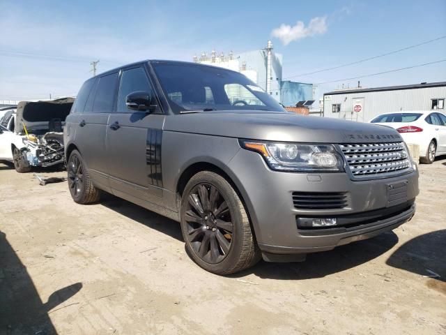 2016 Land Rover Range Rover Supercharged