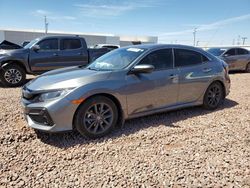 Honda salvage cars for sale: 2021 Honda Civic EX