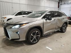 Salvage cars for sale at Franklin, WI auction: 2019 Lexus RX 450H Base