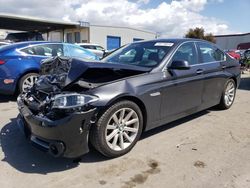 Salvage cars for sale from Copart Hayward, CA: 2015 BMW 535 I