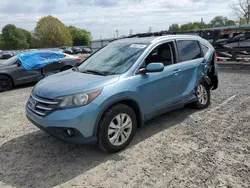 Salvage cars for sale at Mocksville, NC auction: 2014 Honda CR-V EXL