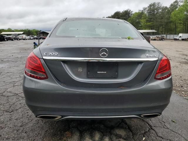 2017 Mercedes-Benz C 300 4matic