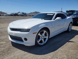 Chevrolet Camaro lt salvage cars for sale: 2015 Chevrolet Camaro LT