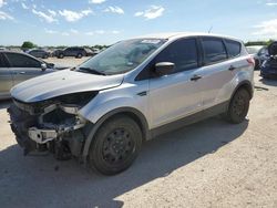 Salvage cars for sale from Copart San Antonio, TX: 2016 Ford Escape S