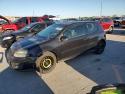 Salvage cars for sale from Copart Grand Prairie, TX: 2008 Volkswagen GTI