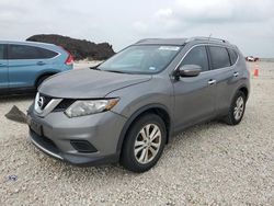 Salvage cars for sale from Copart New Braunfels, TX: 2014 Nissan Rogue S