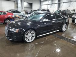 Salvage cars for sale at Ham Lake, MN auction: 2015 Audi S5 Premium Plus