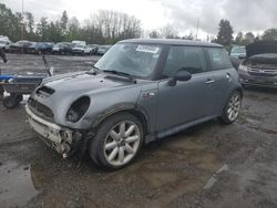Salvage cars for sale at Portland, OR auction: 2004 Mini Cooper S