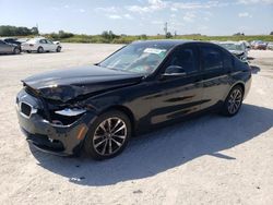 Salvage cars for sale at West Palm Beach, FL auction: 2017 BMW 320 I