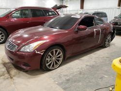 Salvage cars for sale from Copart Milwaukee, WI: 2008 Infiniti G37 Base