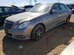 Salvage cars for sale at Elgin, IL auction: 2012 Mercedes-Benz E 350 4matic