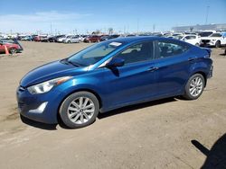 Salvage cars for sale at Brighton, CO auction: 2015 Hyundai Elantra SE