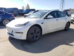 Salvage cars for sale at Hayward, CA auction: 2022 Tesla Model 3