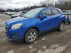 Salvage cars for sale from Copart Ellwood City, PA: 2016 Chevrolet Trax 1LT