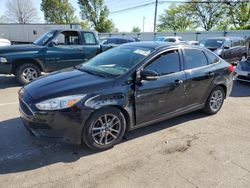 Salvage cars for sale from Copart Moraine, OH: 2017 Ford Focus SE