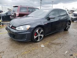 Salvage cars for sale at Chicago Heights, IL auction: 2015 Volkswagen GTI