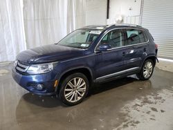 Salvage cars for sale at Albany, NY auction: 2013 Volkswagen Tiguan S