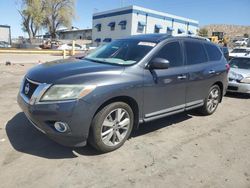 Salvage cars for sale from Copart Albuquerque, NM: 2013 Nissan Pathfinder S