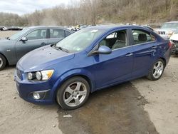 Salvage cars for sale at Marlboro, NY auction: 2013 Chevrolet Sonic LTZ