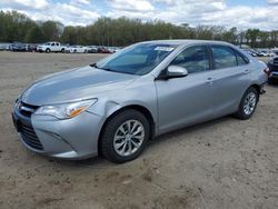 Toyota Camry LE salvage cars for sale: 2017 Toyota Camry LE