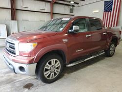 Salvage cars for sale from Copart Lufkin, TX: 2010 Toyota Tundra Crewmax SR5