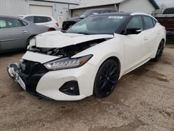 Salvage cars for sale from Copart Pekin, IL: 2021 Nissan Maxima SR