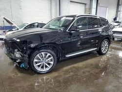 2019 BMW X3 XDRIVE30I en venta en Ham Lake, MN