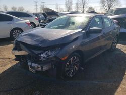 Honda salvage cars for sale: 2016 Honda Civic EX