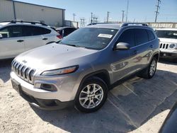 Salvage cars for sale from Copart Haslet, TX: 2014 Jeep Cherokee Latitude