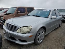 Mercedes-Benz S 500 salvage cars for sale: 2003 Mercedes-Benz S 500
