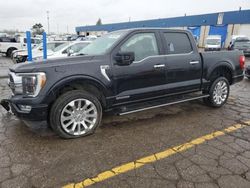 Salvage cars for sale from Copart Woodhaven, MI: 2021 Ford F150 Supercrew