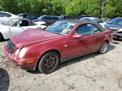 Salvage cars for sale at Austell, GA auction: 1999 Mercedes-Benz CLK 320