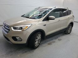 Carros con título limpio a la venta en subasta: 2018 Ford Escape Titanium