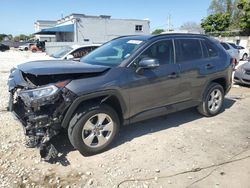 Salvage cars for sale at Opa Locka, FL auction: 2021 Toyota Rav4 XLE