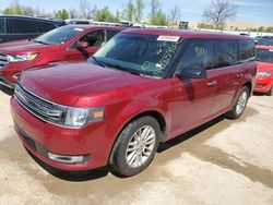 Salvage cars for sale from Copart Bridgeton, MO: 2016 Ford Flex SEL