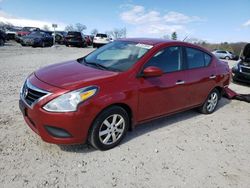 Salvage cars for sale from Copart West Warren, MA: 2015 Nissan Versa S