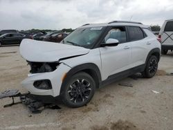 Salvage cars for sale at San Antonio, TX auction: 2022 Chevrolet Trailblazer LT
