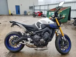 Salvage motorcycles for sale at Elgin, IL auction: 2015 Yamaha FZ09