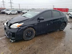 Salvage cars for sale from Copart Elgin, IL: 2014 Toyota Prius