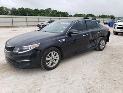 Salvage cars for sale at New Braunfels, TX auction: 2017 KIA Optima LX