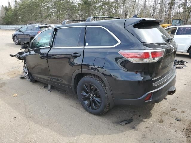 2016 Toyota Highlander LE