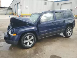 Salvage cars for sale at New Orleans, LA auction: 2016 Jeep Patriot Latitude