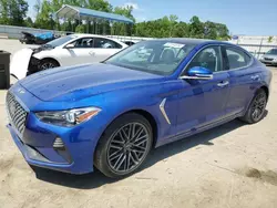 Salvage cars for sale at Spartanburg, SC auction: 2019 Genesis G70 Prestige