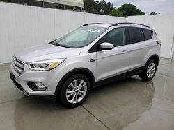 Salvage cars for sale at Ellenwood, GA auction: 2018 Ford Escape SEL