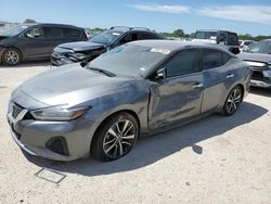 Salvage cars for sale at San Antonio, TX auction: 2022 Nissan Maxima SV