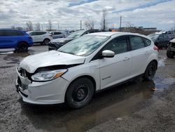 Salvage cars for sale at Montreal Est, QC auction: 2017 Ford Focus BEV