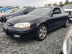 Salvage cars for sale from Copart Dunn, NC: 2001 Acura 3.2CL TYPE-S