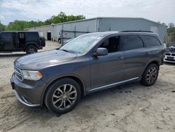 Salvage cars for sale at Hampton, VA auction: 2018 Dodge Durango SXT