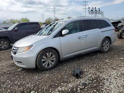 Salvage cars for sale at Columbus, OH auction: 2015 Honda Odyssey EX